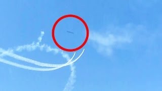 UFO SIGHTING IN VIDEO WITH JETS CALIFORNIA APRIL 2014